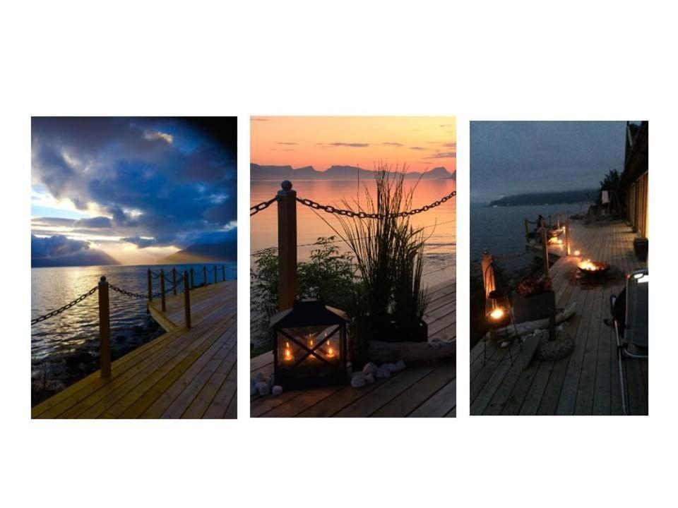 Smastranda Fjord Lodge Aheim Ngoại thất bức ảnh